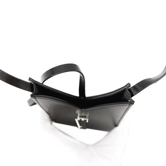 Givenchy Cutout Phone Holder Shoulder Bag Size Mini Leather Black - Picture 4 of 15